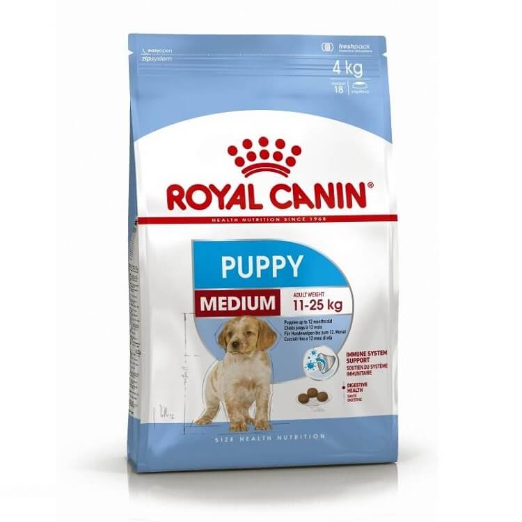 royal canin medium junior new