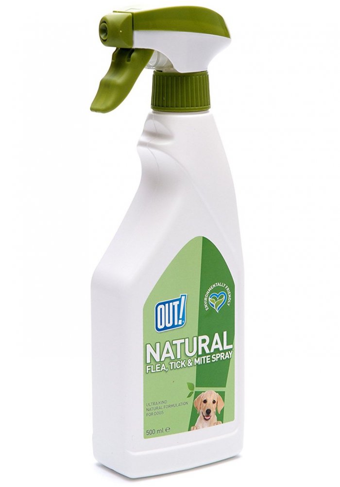 Out! Natural Flea and tick spray for dogs 500ml LoyalPetZone