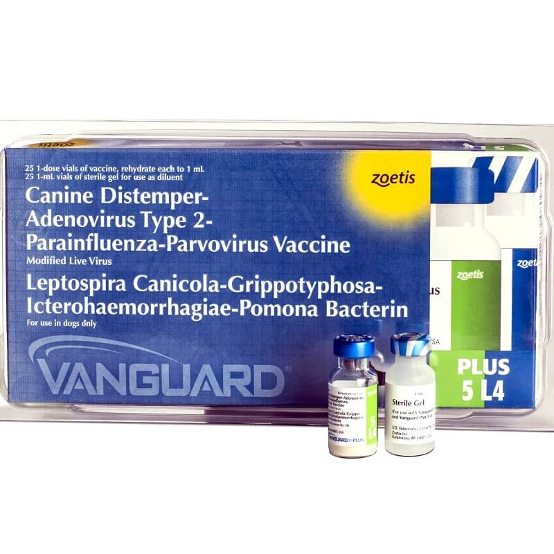 vanguard 5l4 dog vaccine