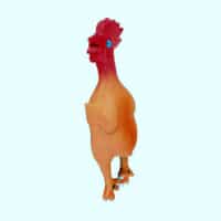 trixie latex chicken toy