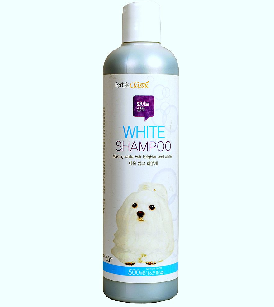 shampoo for white hair dogs