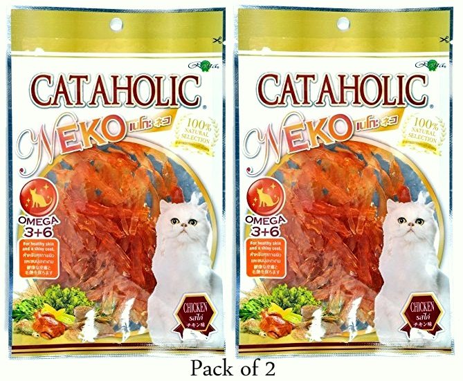 cataholic neko chicken jerky for cats