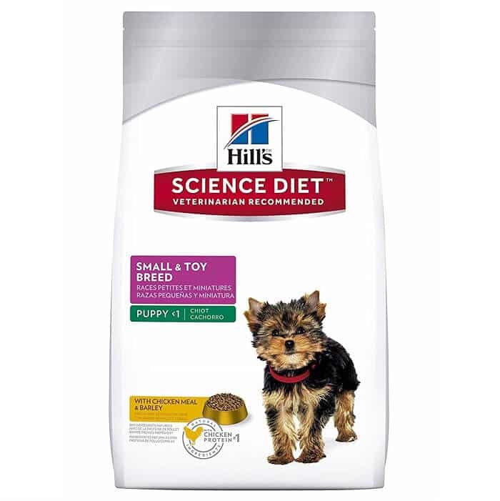 hills science plan small breed puppy