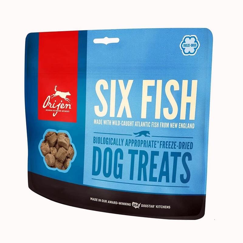 orijen 6 fish dog treat