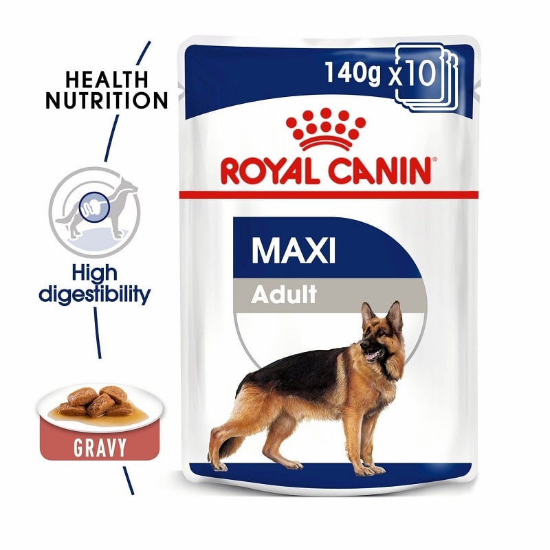 royal canin maxi adult wet gravy