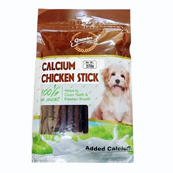 gnawlers calcium chicken sticks