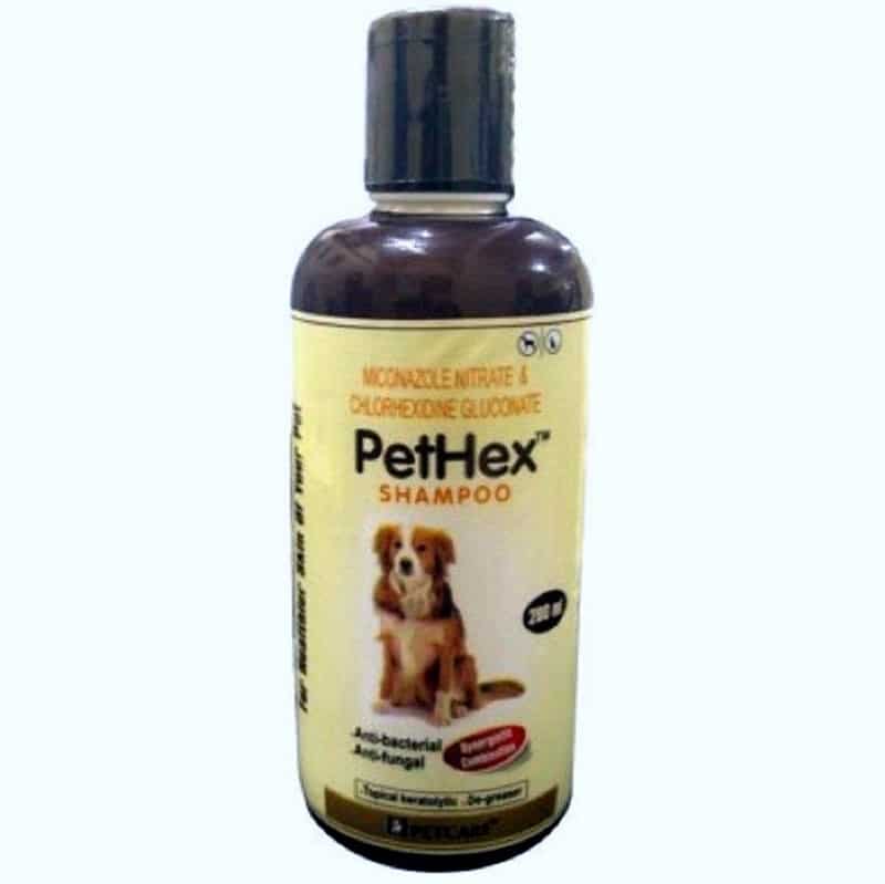 pet care pet hex dog shampoo