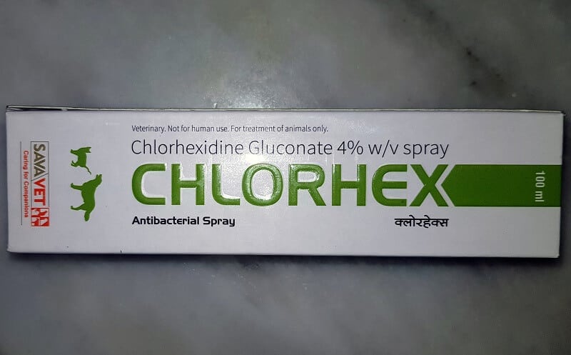savavet chlorhex spray