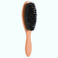 triie grooming brush with natural bristles