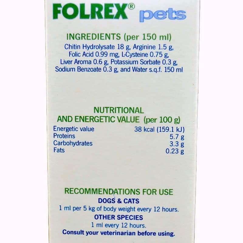 folrex syrup ingredients