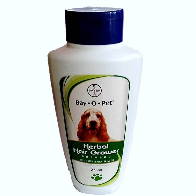 Bayer herbal hair grower dog shampoo