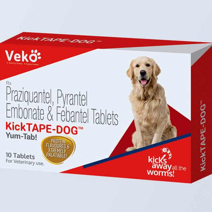 kicktape dog dewormer