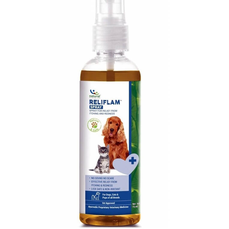 reliflam anti itch pet spray