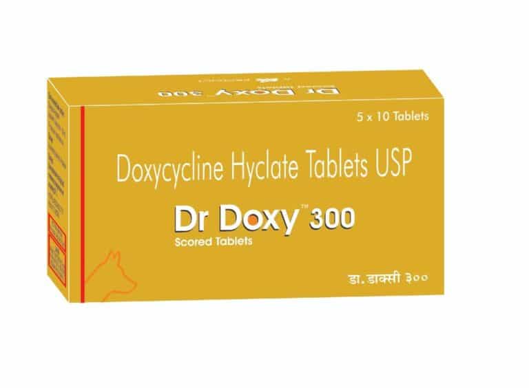Ttk Dr.Doxy Doxycycline 300mg for dogs & cats, 20tabs LoyalPetZone