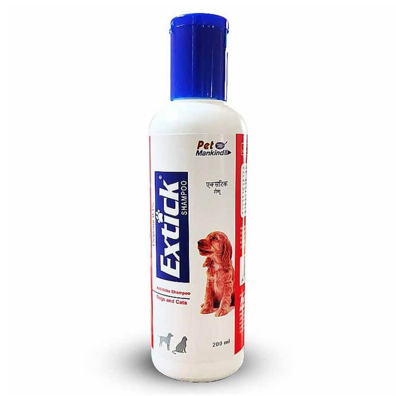 Extick 200ml flea & tick shampoo for dogs & cats LoyalPetZone