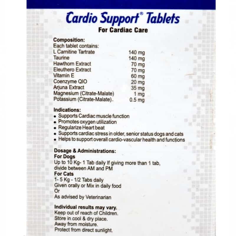 cardiosupport ingredients