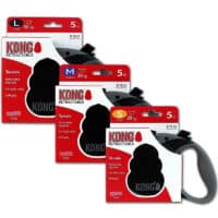 kong retracable spring leash for dogs