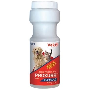 proxurr flea tick powder for dogs & cats