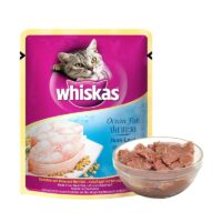 whiskas ocean fish meal wet pouches