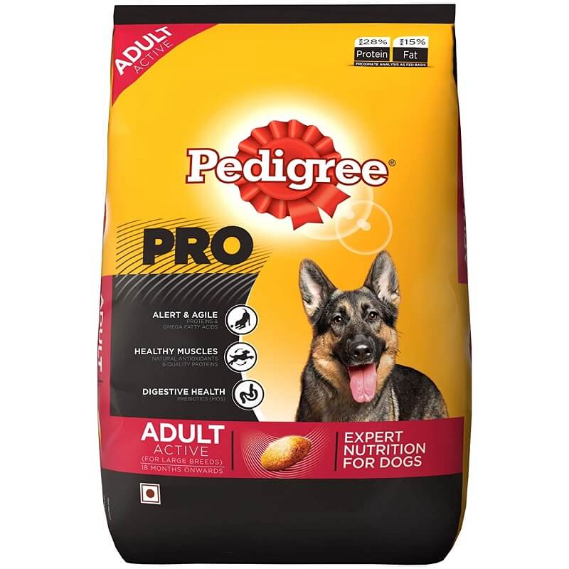 pedigree pro active adult