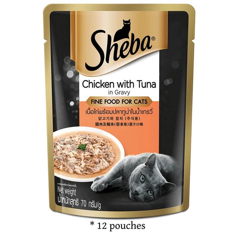sheba chicken tuna gravy