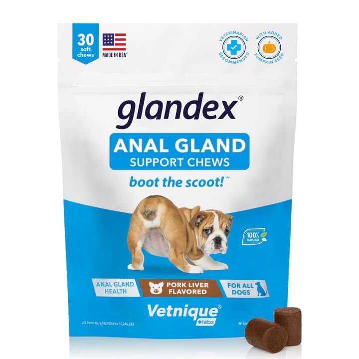 glandex anal gland chews dogs