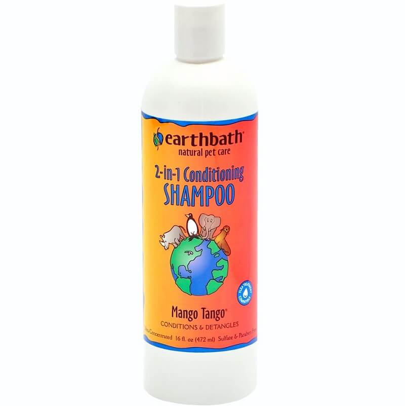 earthbath 2in1 shampoo conditioner mango tango