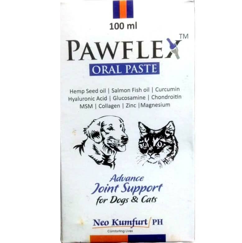 pawflex oral paste dogs cats