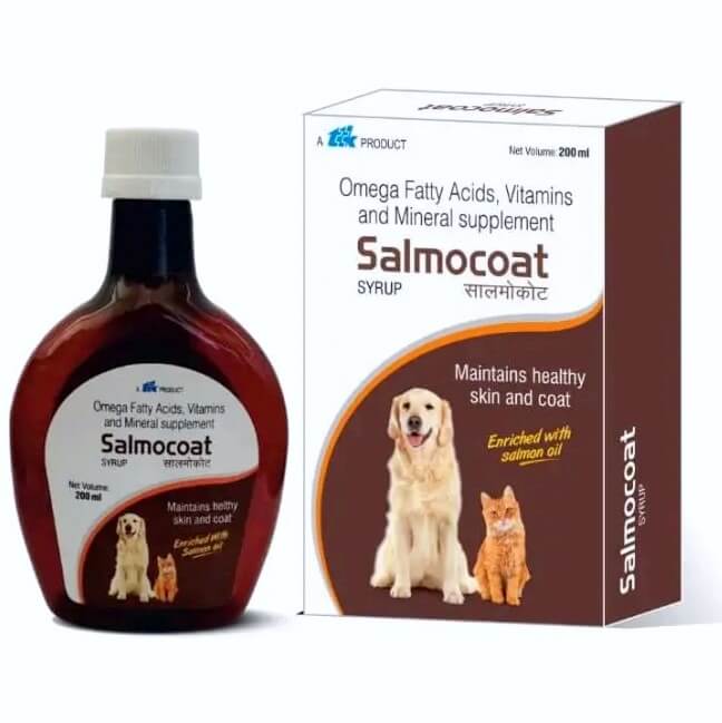 salmocoat syrup dogs cats