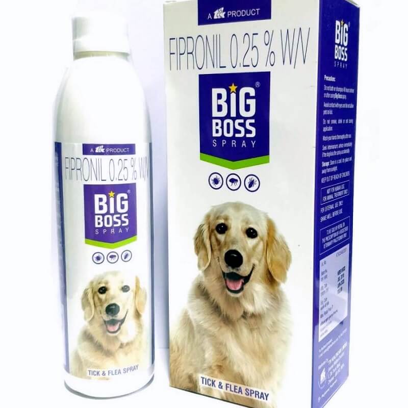 bigboss flea tick spray dogs