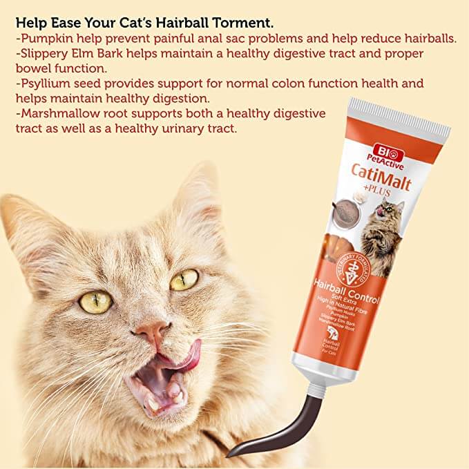 catimalt plus cat hairball remedy