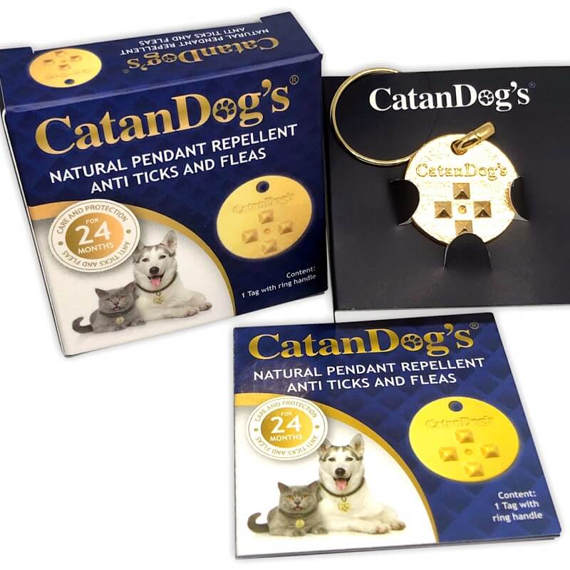 catandog flea tick tag medal dogs cats