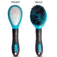 mpets double sided pin bristle brush