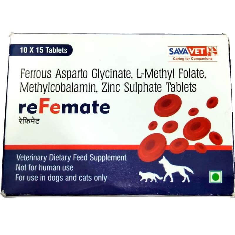 refemate tablets dogs cats