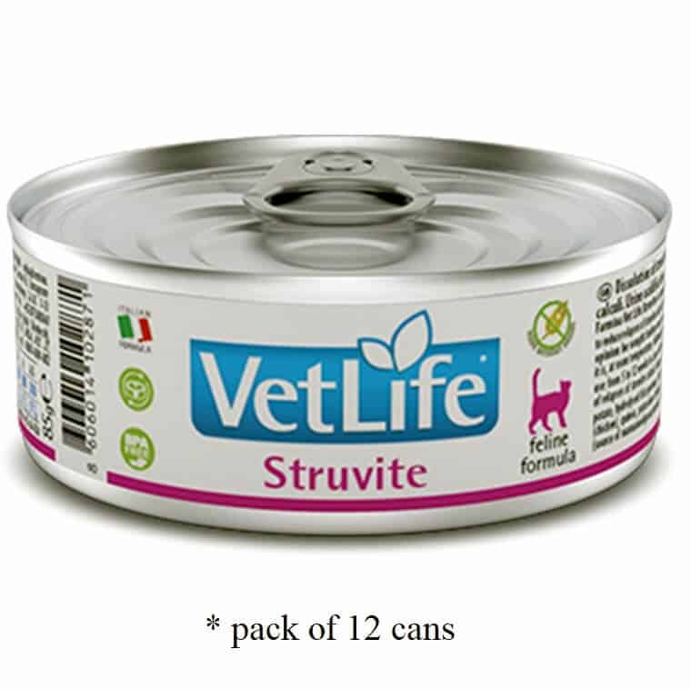 vetlife struvite cat wet food
