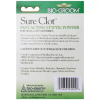 biogroom sureclot styptic powder