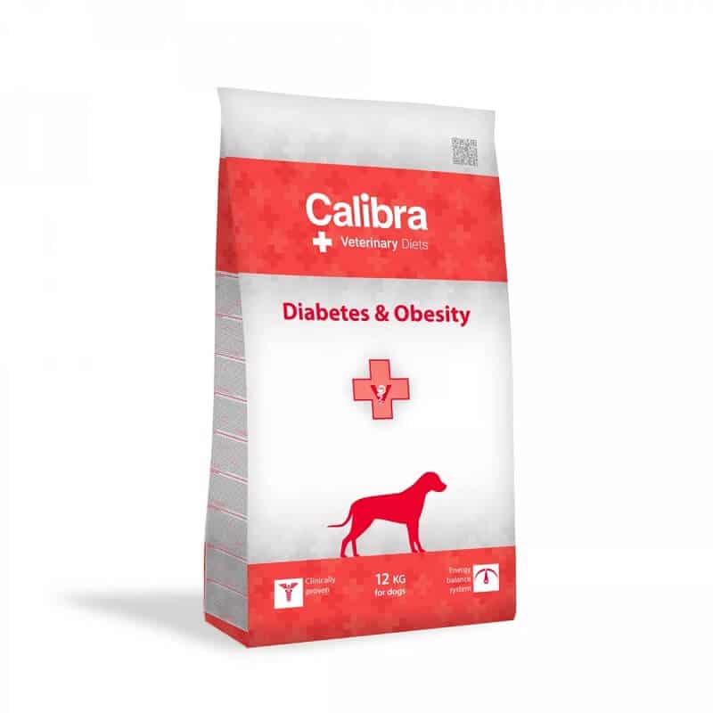 calibra diabetic obesity dog food