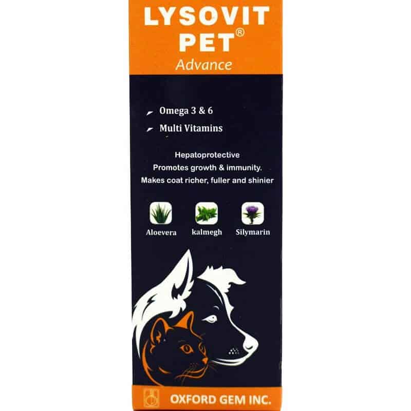 lysovitpet advance syrup dogs cats