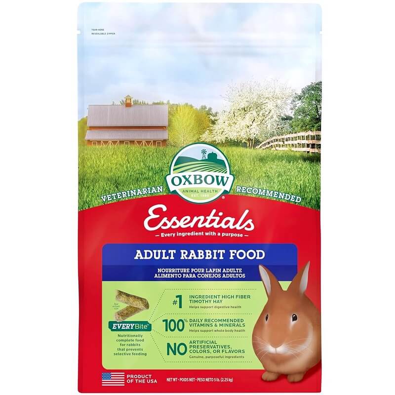 oxbow adult rabbit pellets