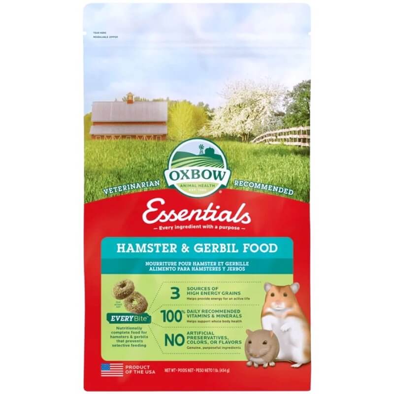 oxbow hamster gerbil food pellets