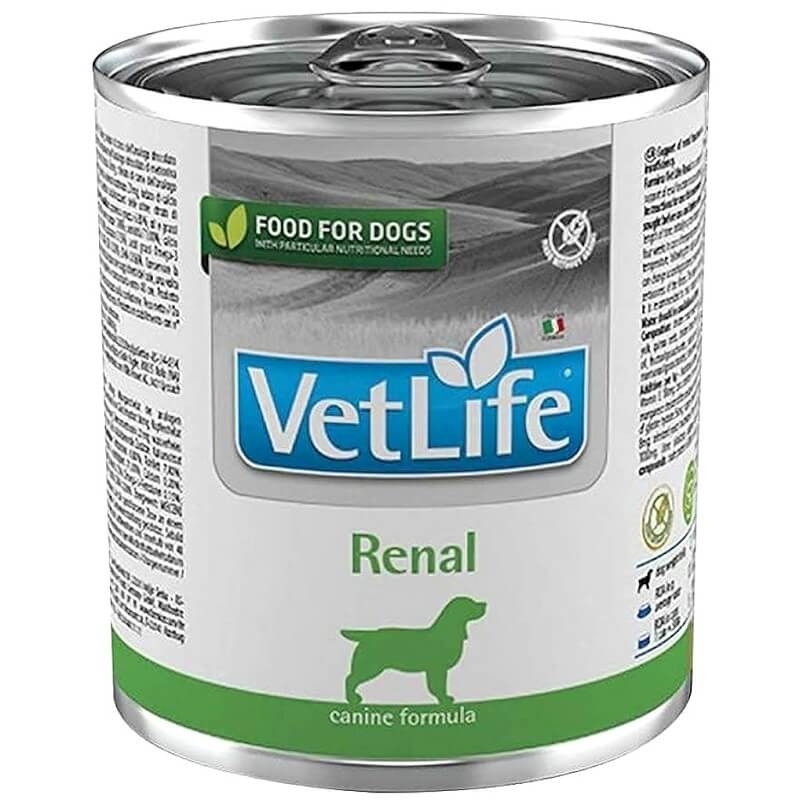 vetlife renal wet dog food