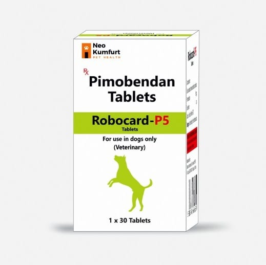 robocard p5 pimobendan dogs